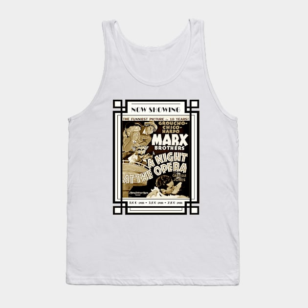 Marx Brothers Tank Top by Vandalay Industries